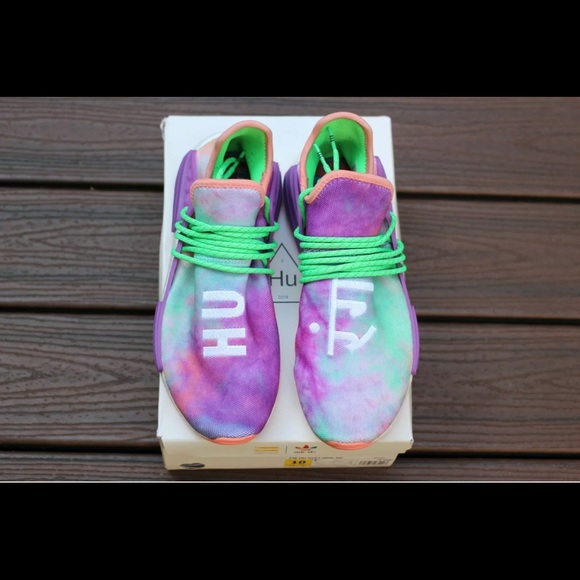 Adidas X Pharrell | Human Race NMD | Holi Festival | Chalk Coral | 10 - Picture 5 of 8